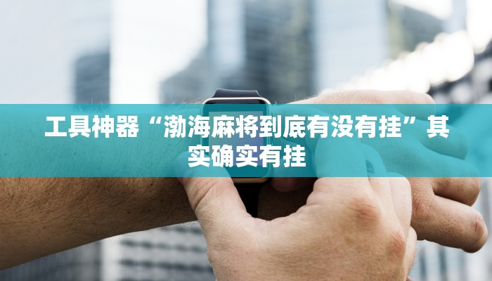 工具神器“渤海麻将到底有没有挂”其实确实有挂