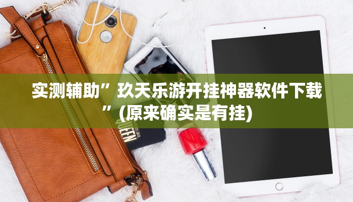 实测辅助”玖天乐游开挂神器软件下载”(原来确实是有挂)