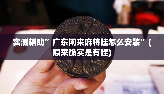 实测辅助”广东闲来麻将挂怎么安装”(原来确实是有挂)