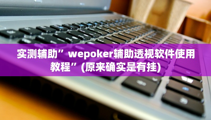实测辅助”wepoker辅助透视软件使用教程”(原来确实是有挂)