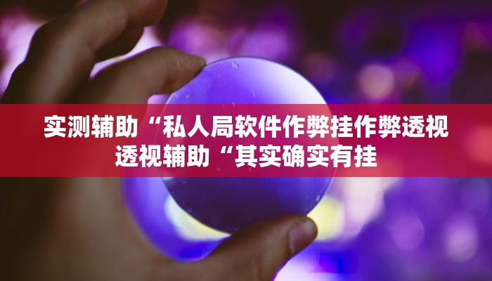 实测辅助“私人局软件作弊挂作弊透视透视辅助“其实确实有挂