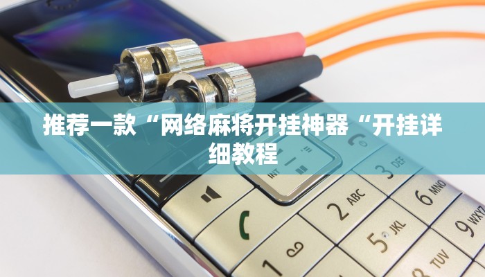 推荐一款“网络麻将开挂神器“开挂详细教程