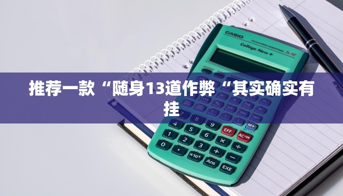 推荐一款“随身13道作弊“其实确实有挂