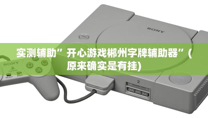 实测辅助”开心游戏郴州字牌辅助器”(原来确实是有挂)