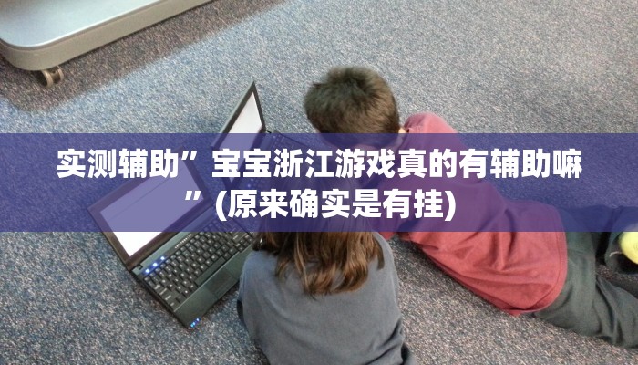 实测辅助”宝宝浙江游戏真的有辅助嘛”(原来确实是有挂)