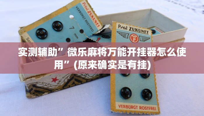 实测辅助”微乐麻将万能开挂器怎么使用”(原来确实是有挂)