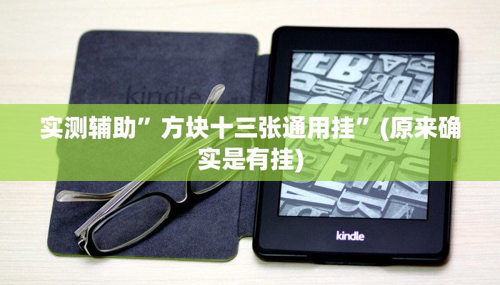 实测辅助”方块十三张通用挂”(原来确实是有挂)